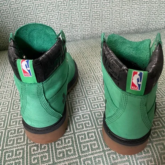 Used Timberland NBA Boots Celtics size 2.5