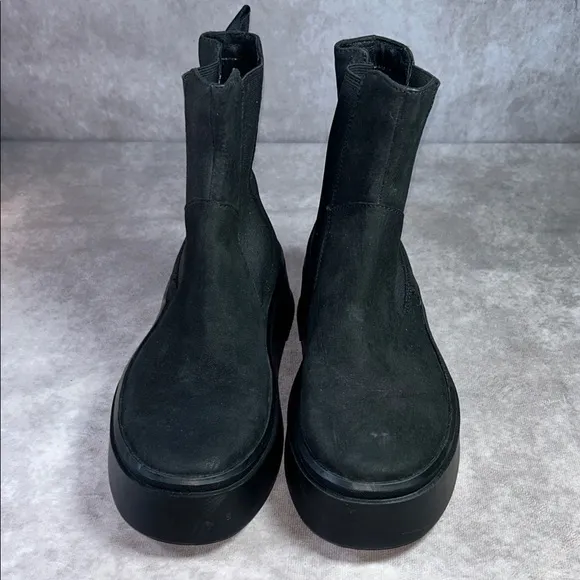 Vagabond Shoemakers NWOT Women's EU 40 Black Leather Suede Platform Ankle Boots