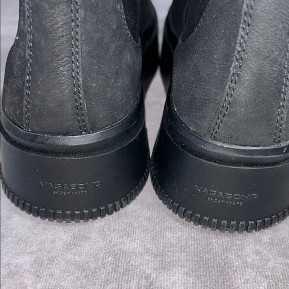 Vagabond Shoemakers NWOT Women's EU 40 Black Leather Suede Platform Ankle Boots
