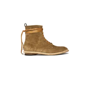 Valas Low Angeles Rebel Boots Tobacco Nubuck Size 11