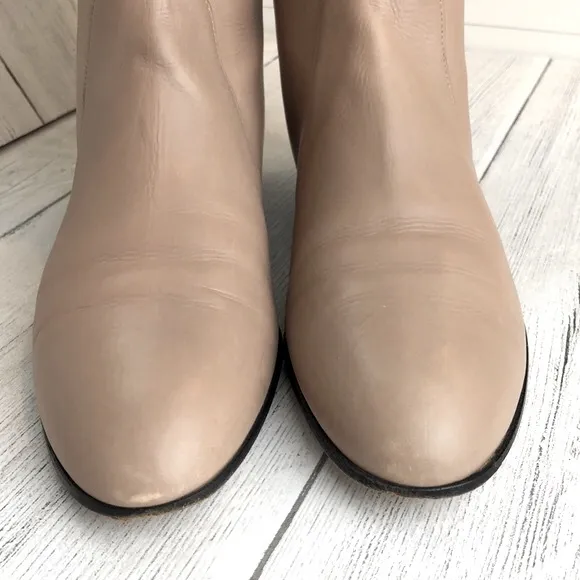 Valentino leather laser cut boots size 37