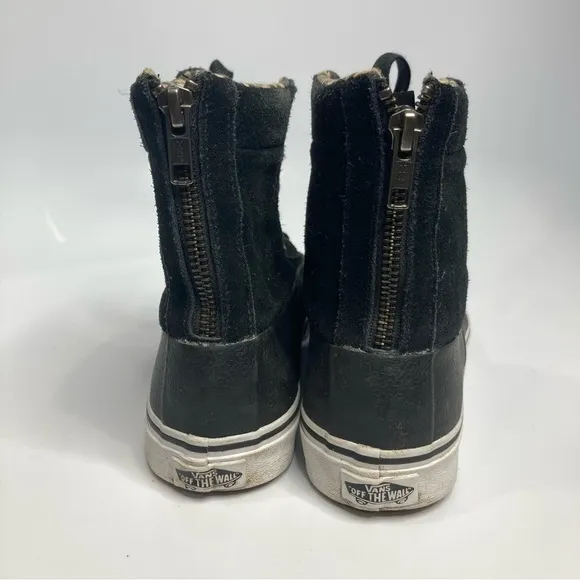 Vans lace up boots size 6.5