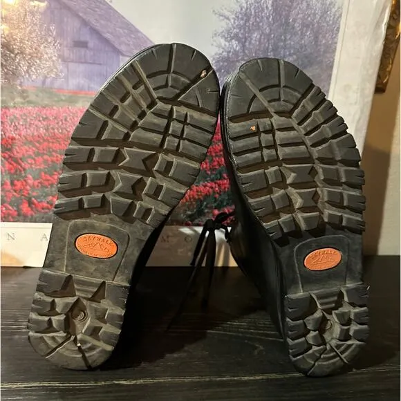 Vasque Sundowner Gore-Tex Boots Sz 12 Waterproof Black Leather 7136 Hiking