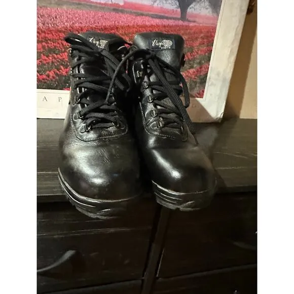 Vasque Sundowner Gore-Tex Boots Sz 12 Waterproof Black Leather 7136 Hiking