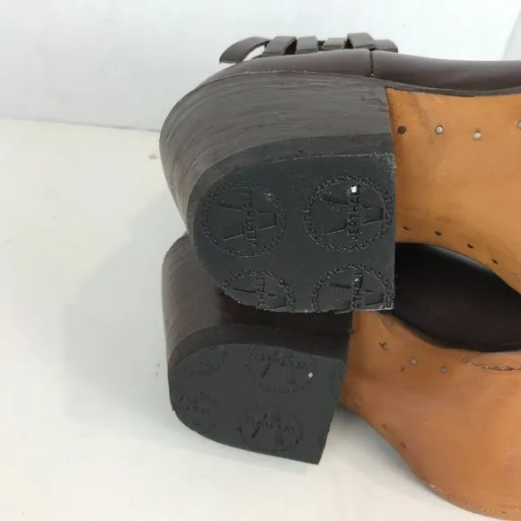 Verthali Brown leather boots Women's 6