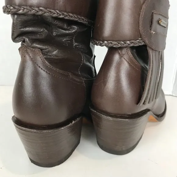 Verthali Brown leather boots Women's 6
