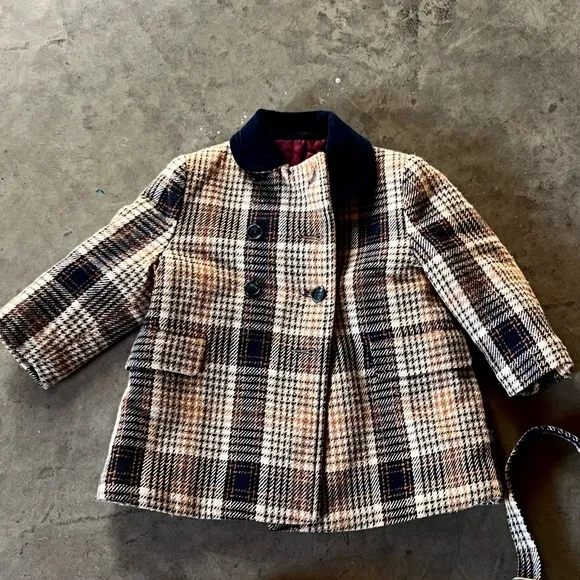 Very Rare Antique Child’s Custom Tailored, Coat, Hat and Overalls