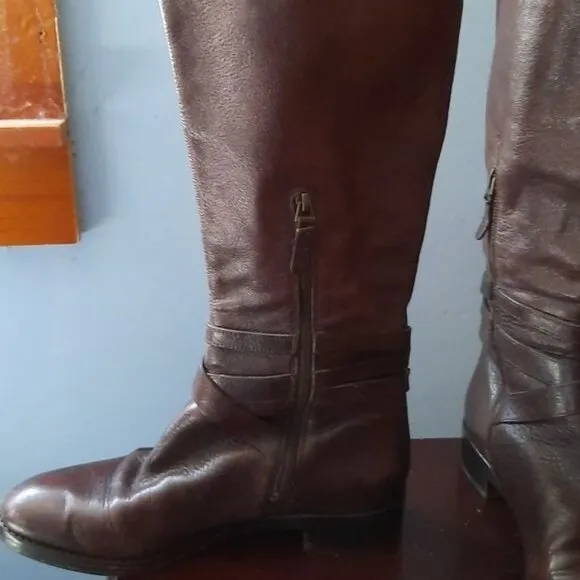 Via Spiga Gabrielle Knee High Riding Boots Size 9