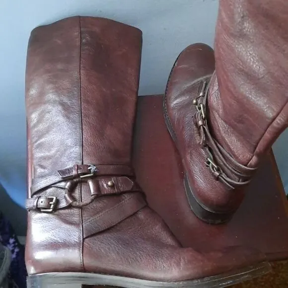 Via Spiga Gabrielle Knee High Riding Boots Size 9