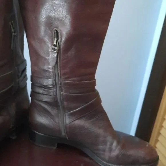 Via Spiga Gabrielle Knee High Riding Boots Size 9