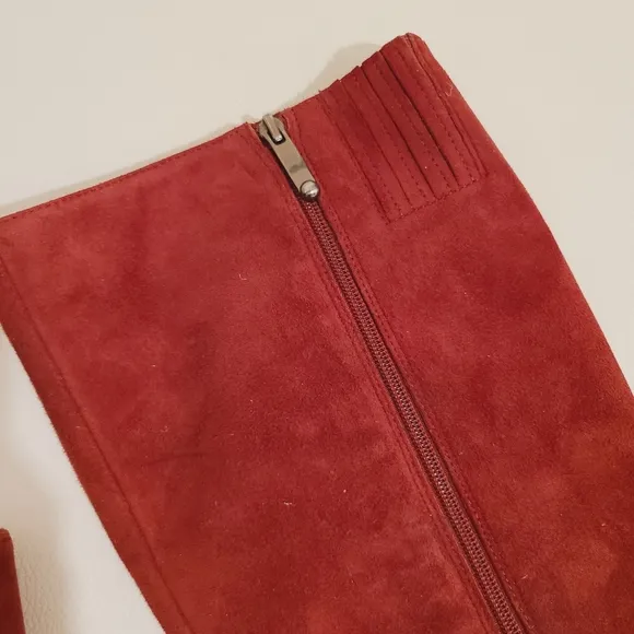 Via Spiga - Piper - Red Suede boots
