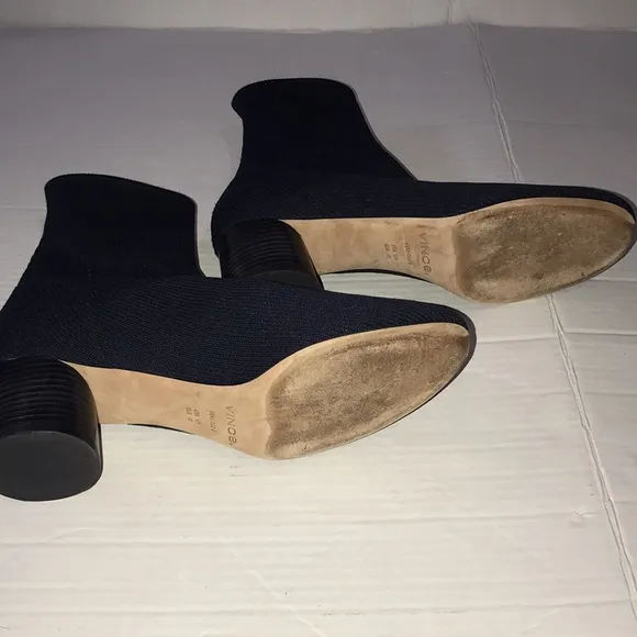 Vince Blue‎ Box Tasha Navy Boots/Booties