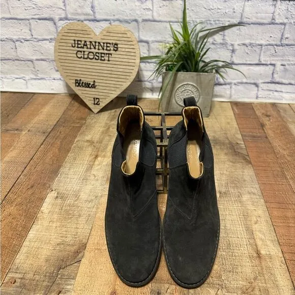 Vince - Bonham Suede Water Repellent Chelsea Boots - Graphite