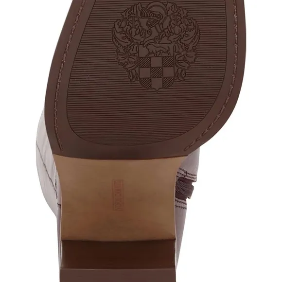 Vince Camuto Brown Over the Knee Boots with Block Heel