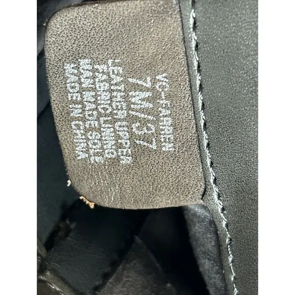 Vince Camuto Farren Tall Women’s Size 7 Gray Leather Riding Boots Flaws