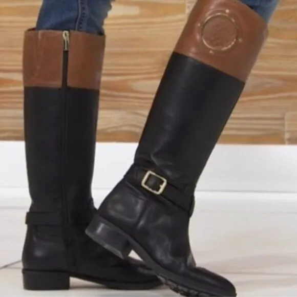 Vince Camuto Phillie Riding Boots Sz 7.5