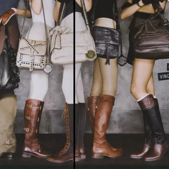 Vince Camuto Phillie Riding Boots Sz 7.5