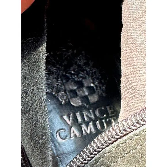 Vince Camuto Womens Armaceli Suede Almond Toe Over Knee Riding Boots size 7