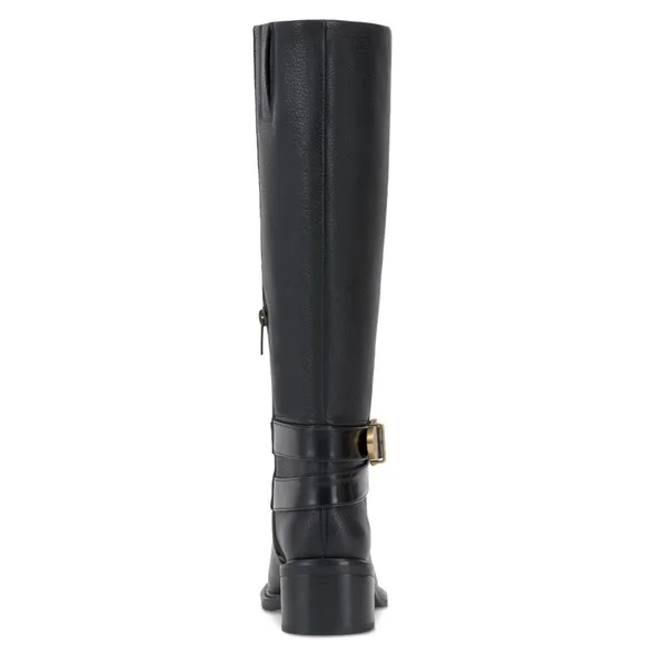 Vince Camuto Women's Gini Knee High Black Leather Boot- Size 9M