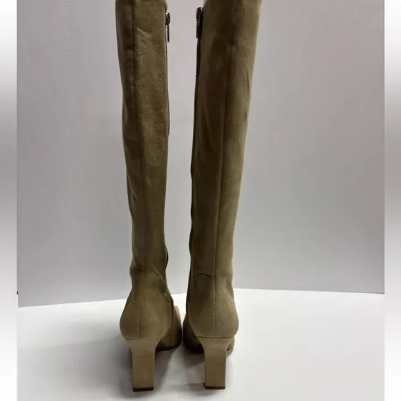 Vince Camuto Women’s Kalinder, Tortilla High Suede Boots, Size 7.5 M.