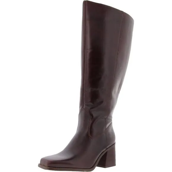 Vince Camuto Womens VGSANGETIXC Brown Extended Calf Knee-High Boots New