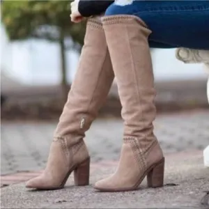 Vince Camuto Madolee Suede Over The Knee Boots
