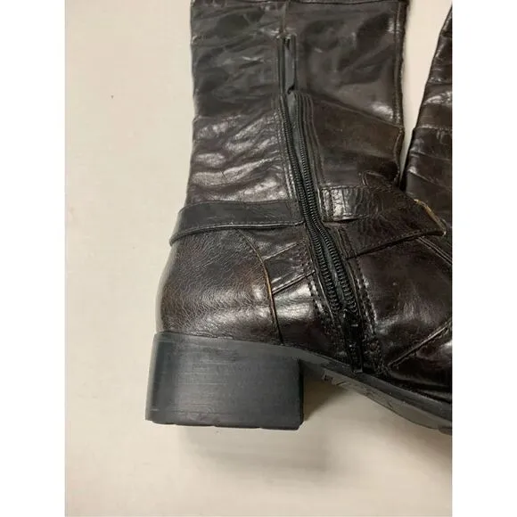Vintage Crown Born CKH12 Leather Riding Boots