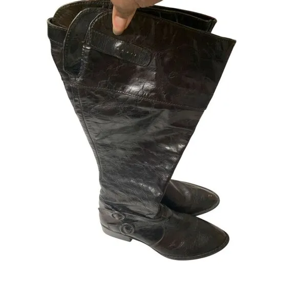 Vintage Crown Born CKH12 Leather Riding Boots
