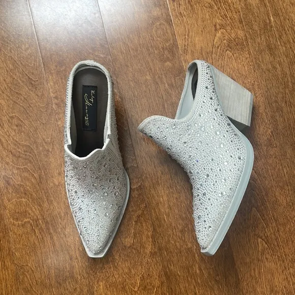 Vintage Havana Rhinestone Booties