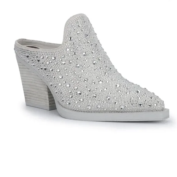 Vintage Havana Rhinestone Booties