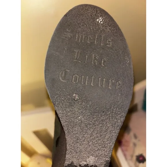 Vintage juicy couture olive snow boots
