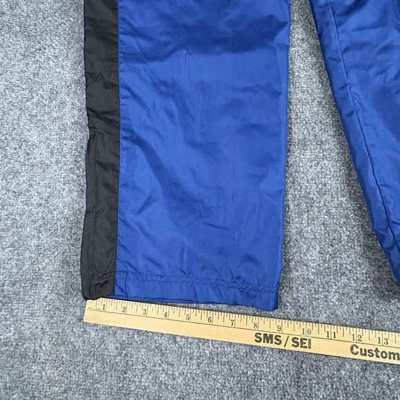 Vintage Y2K Athletic Works Track Suit Men's M Blue Black Zip Jacket Pants Retro