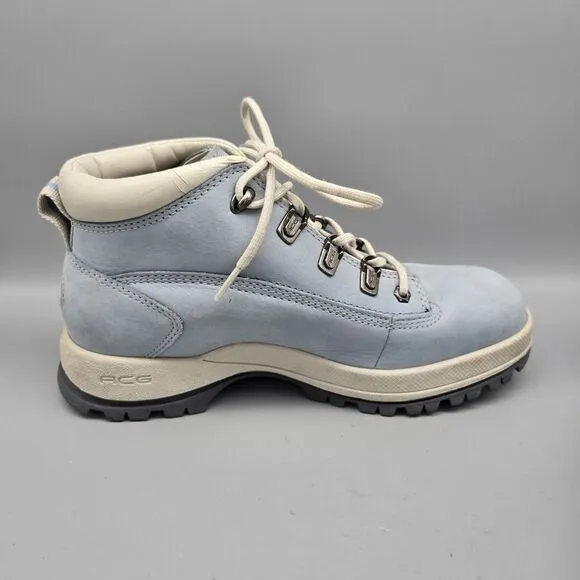 Vintage Y2K Nike Karst ACG Boots Women's Size 9.5 Suede Leather Blue 303847 441