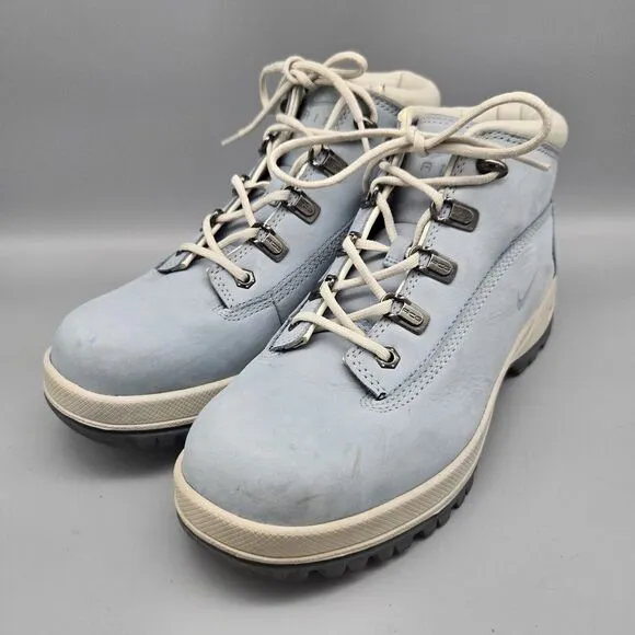 Vintage Y2K Nike Karst ACG Boots Women's Size 9.5 Suede Leather Blue 303847 441