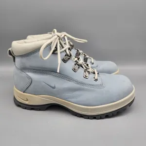 Vintage Y2K Nike Karst ACG Boots Women's Size 9.5 Suede Leather Blue 303847 441