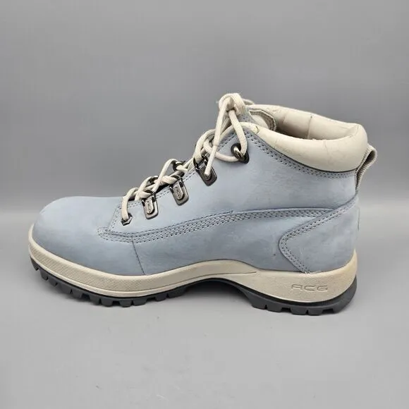 Vintage Y2K Nike Karst ACG Boots Women's Size 9.5 Suede Leather Blue 303847 441