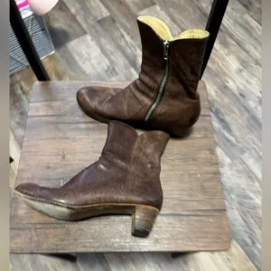 Vintage Y2K Reinhard Plank Leather Boots Size EU 39