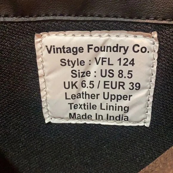 Vintage Foundry Boots Size 8.5