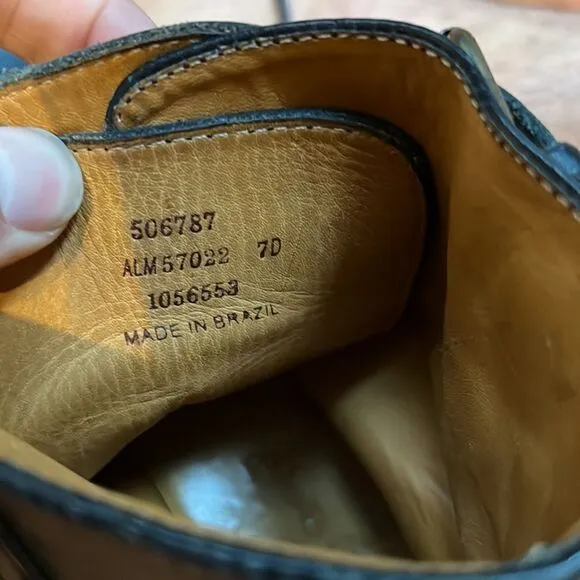 Vintage Polo Leather Boots - 7D