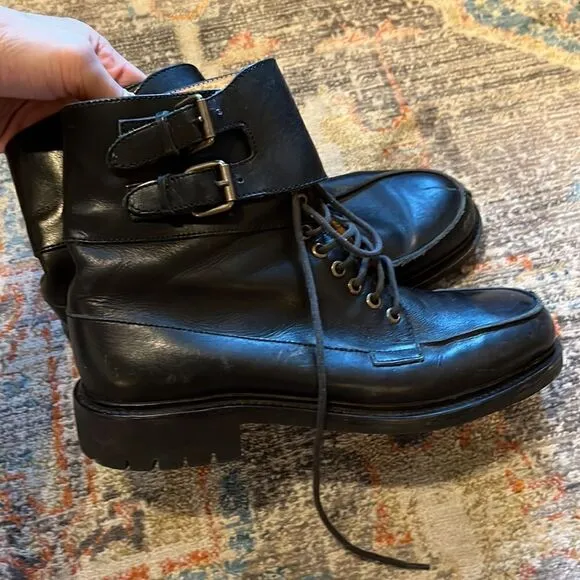Vintage Polo Leather Boots - 7D