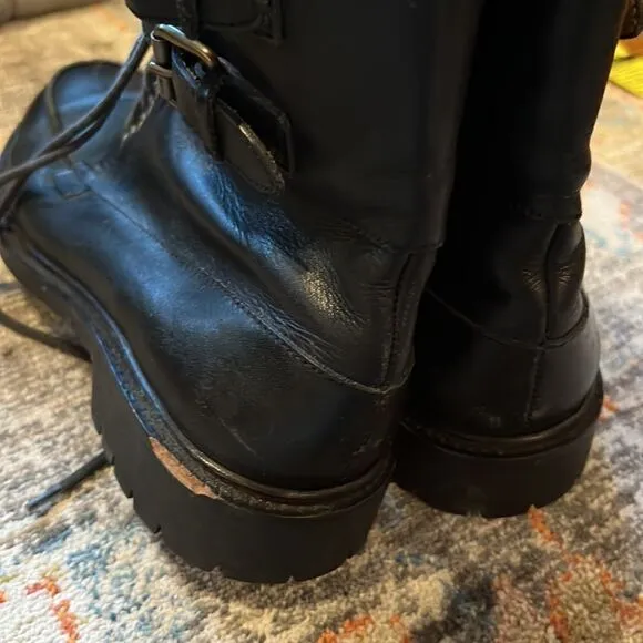 Vintage Polo Leather Boots - 7D