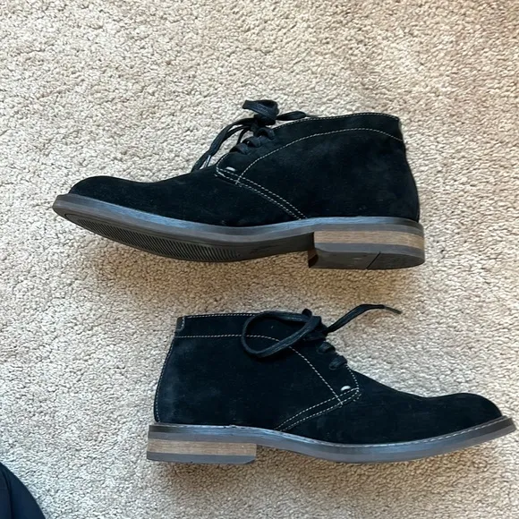Vionic Mens Bowery Chase Chukka Suede Ankle Boots