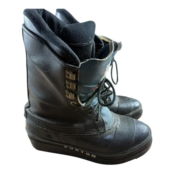 Vtg Burton Z Snowboard Boots Men's Size 10 USA Winter Man Cave Collectible