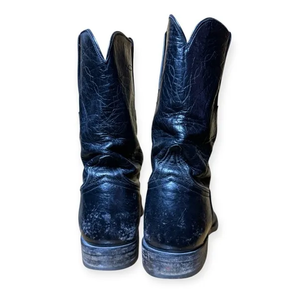 Vtg Lucchese Cowboy Boots
