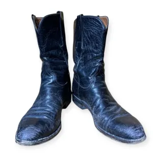Vtg Lucchese Cowboy Boots