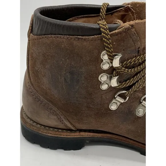 VTG Vasque 29396 K73 6230 Mountaineering Hiking Boots Brown Leather Sz 7N