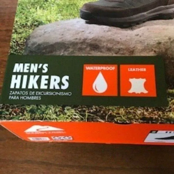 Waterproof Hiker Boots . Size 11 1/2 . Benedict . Ozark Trail . New in Box