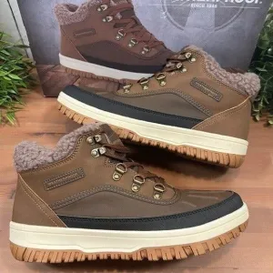 Weatherproof Slope Leather Sneaker Boots Size 10