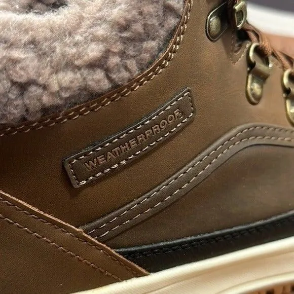 Weatherproof Slope Leather Sneaker Boots Size 10