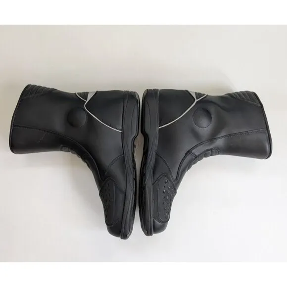 Weise Men's Leather Motorcycle Boots Black Size 14 Waterproof BNWT